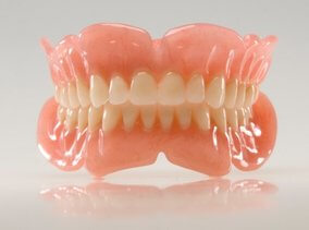 An image of dentures
